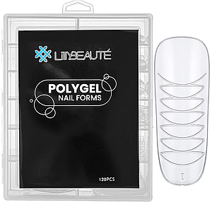 Верхні тіпси для акригеля Lilly Beaute, 120 штук Multishape