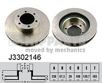 Тормозной диск LEXUS GX (_J12_) / TOYOTA LAND CRUISER PRADO (_J12_) 2001-2010 г.