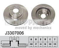 Тормозной диск SUBARU IMPREZA (GG) / SUBARU LEGACY (BC, BF, BJ) 1989-2014 г.