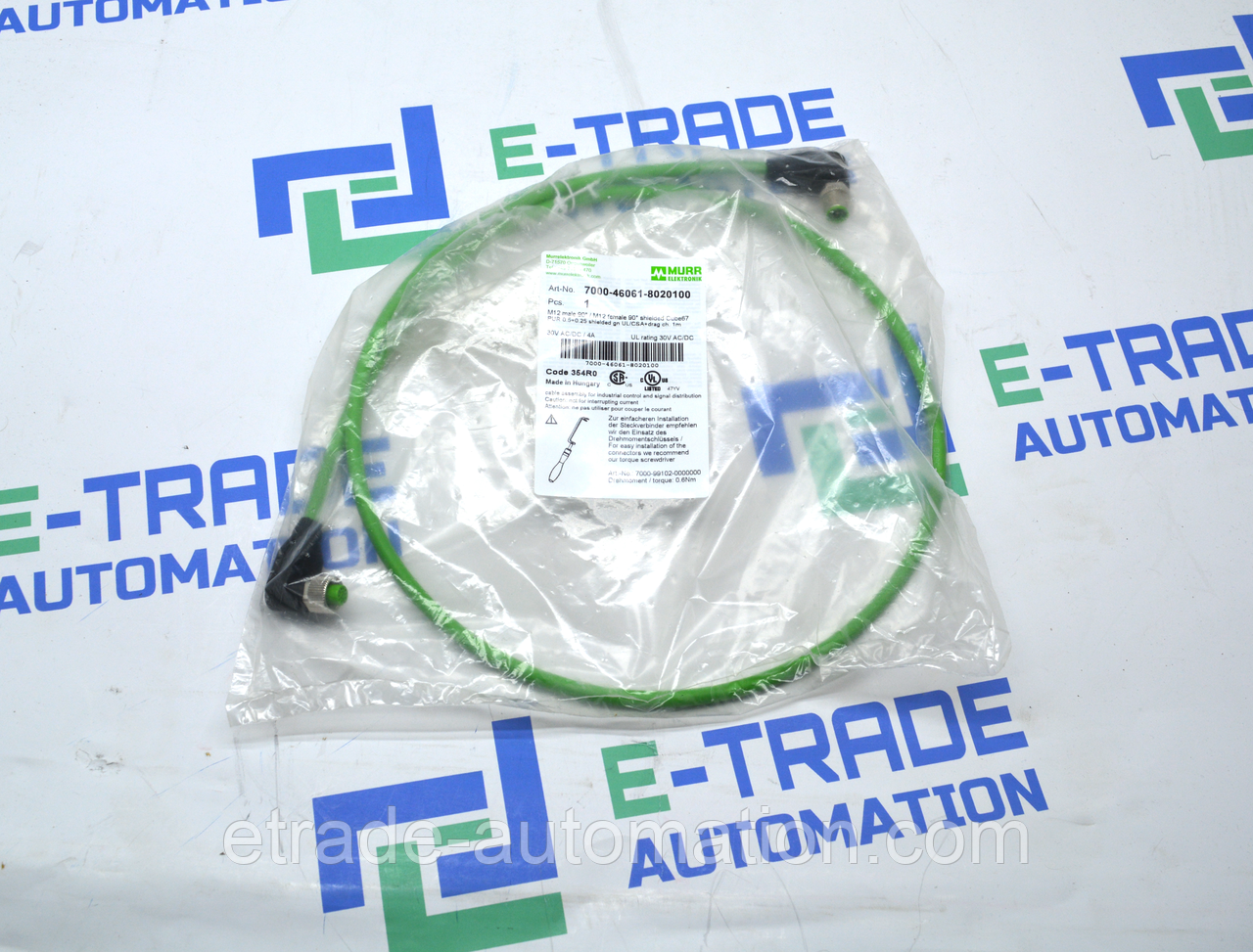 Кабель MURR ELEKTRONIK 7000-46061-8020100, фото 1