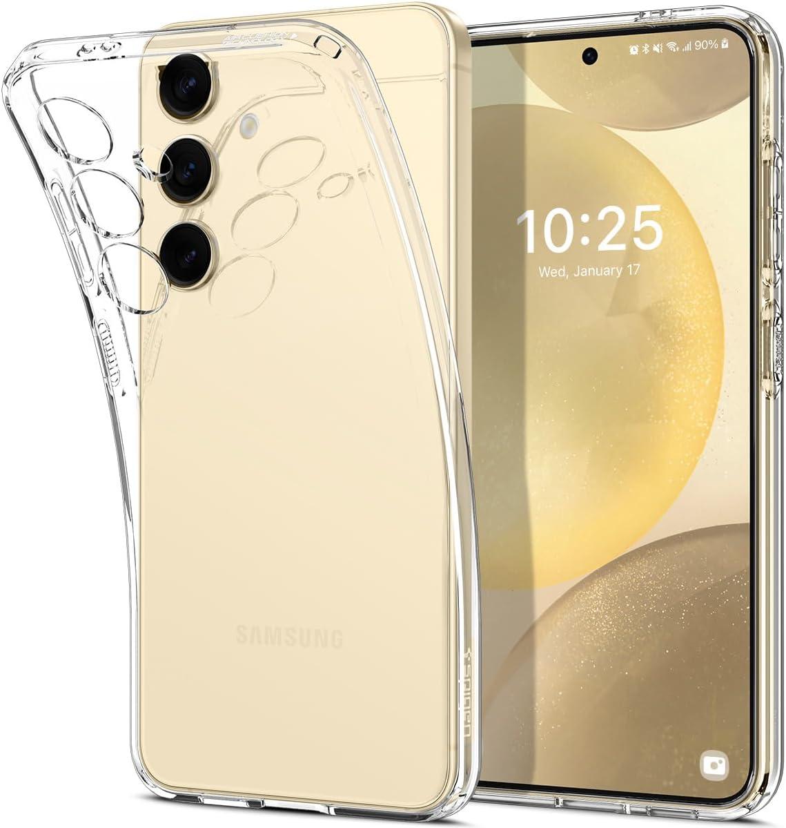 Чохол Spigen для Samsung Galaxy S24 Plus - Liquid Crystal, Crystal Clear (ACS07323)