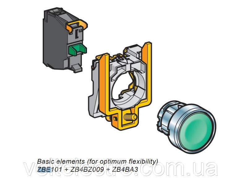 ZBE101 Контактный блок 1НО Schneider Electric - фото 3 - id-p97416707