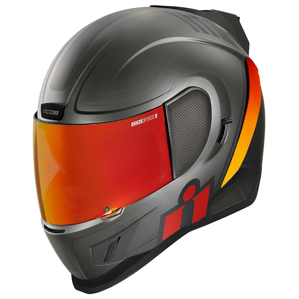 МОТОШОЛОМ ЗАКРИТИЙ ICON AIRFORM RESURGENT КОЛІР RED