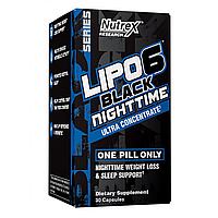 Lipo 6 Black NightTime Ultra Concentrate - 60 caps