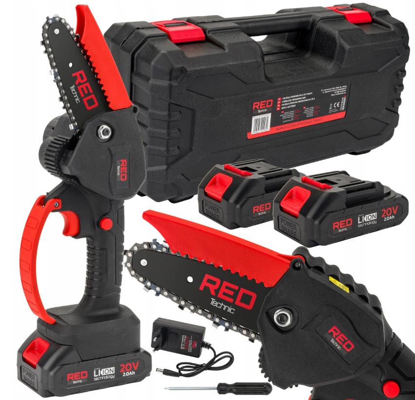 Пила акумуляторна ланцюгова міні RED TECHNIC RD-MINI 01