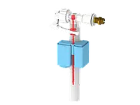 Арматура для смывного бачка Nikiplast клапан боковой подачи воды, пластиковая резьба 1/2