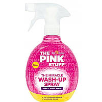 Засіб для миття посуду та чищення всіх поверхонь від жиру The Pink Stuff WASH-UP 500мл Антижир