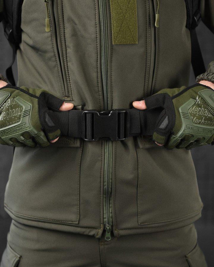 Тактический рюкзак 100+10литров Cordura 6х32 см, армейский рюкзак с регулируемым обьемом для ВСУ Черный - фото 4 - id-p2100802564