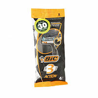 Бритва BIC 3 Action чоловіча 4шт, BIC, Арт.50058