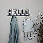 Вішалка настінна Glozis Hello (H-073)