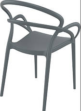 Крісло (Mila armchair), арт. 085 Mila Dark Grey, фото 4