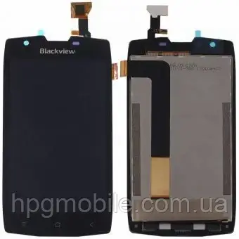 Дисплей Blackview BV7000/BV7000 Pro модуль (екран,сенсор) оригінал, Чорний, фото 1