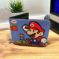 Детский кошелек портмоне Супер Марио Super mario, кошелек для мальчика, детские кошельки