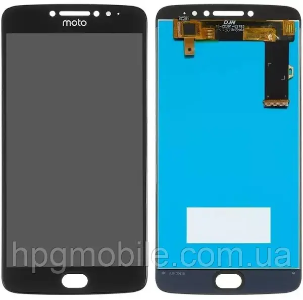 Дисплей Motorola Moto E4 Plus (XT1770/XT1771/XT177) модуль (екран,сенсор) оригінал, Чорний, фото 1