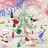 Скляна ялинка з кульками, фото 2