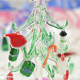 Скляна ялинка з кульками, фото 5