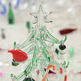Скляна ялинка з кульками, фото 4
