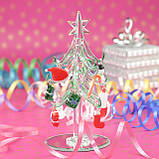 Скляна ялинка з кульками, фото 6