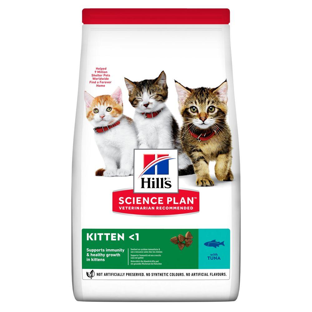 Сухий корм для кошенят і кішок у період вагітності та лактації Hill’s Science Plan Kitten з тунцем 0.3 кг