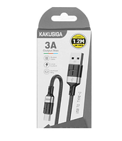 Кабель для быстрой зарядки телефона USB Type-C Качественный кабель зарядка 1м 3.2A Кабели шнуры для телефонов