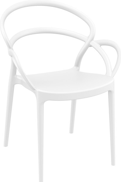 Крісло (Mila armchair), арт. 085 Mila White