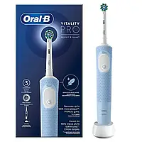 Электрическая зубная щетка BRAUN ORAL-B Vitality Pro Protect X Clean Blue