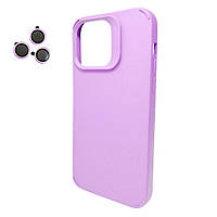 Чехол (накладка) Apple iPhone 14, Cosmic Silky Cam Protect, Фиолетовый