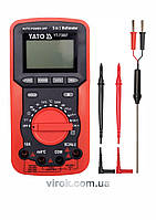 Мультиметр для вимірювювання електричних параметрів YATO [24]