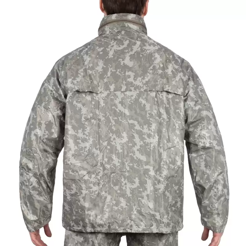 Тактический армейский костюм белый камуфляж WET WEATHER SUIT Mil-tec, военная форма для ВСУ - фото 4 - id-p2100848472