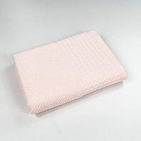 Полотенце махровое Вафельний Бордюр GM Textile 40х70см 500г/м2 (Светло-Розовый)