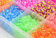 Набір резинок для плетіння браслетів XXL 3000 штук, фото 4