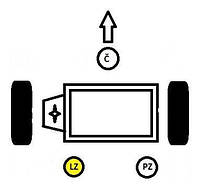 Опора двигателя / КПП VW POLO (6V5) / VW GOLF (1E7) / VW CADDY (9K9A) 1983-2009 г.