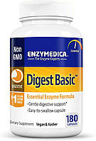 Enzymedica Digest Basic / Дигест бейсик пищеварительные ферменты 180 капсул