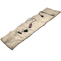 Массажный коврик-матрас с пультом и надувной подушкой gr