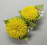 Кульбаба кульбабка шпильки гумки кульбаба 75 грн шт., фото 2