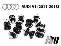 VAG Кліпса кріплення обшивки карти дверей Audi A1 2011 - 2018 (7L6868243) 10 шт
