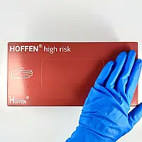Рукавиця амбуланс HOFFEN High Risk розмір L (25 пар/уп; 10 уп/ящик)