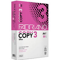 ПАПІР ОФІСНИЙ A4 FABRIANO COPY 3 80г/м2 клас С 500 листів