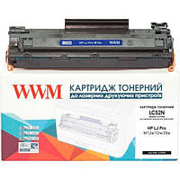 Картридж тон. WWM для HP LJ Pro M12a/12w/26a аналог CF279A Black ( 1000 копій) (LC52N)