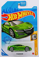 Машинка Hot Wheels - '17 Acura NSX - 2021 Turbo (#148) green - GTC58