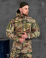Куртка тактическая Soft Shell, мужская весенняя камуфляжная куртка с капюшоном, мультикам