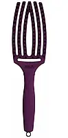 Щітка Fingerbrush COMBO Medium Olivia Garden DEEP PURPLE, Фіолетовий