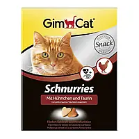 Лакомство для кошек GimCat Schnurries 420 г курица