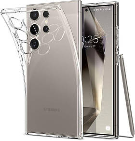 Чохол Spigen для Samsung Galaxy S24 Ultra - Liquid Crystal, Crystal Clear (ACS07283)