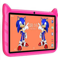 Детский Планшет KidsPad 7444 QuadCore 4Gb+64Gb, 7" Розовый