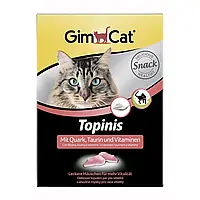 Лакомство для кошек GimCat Topinis 180 шт творог