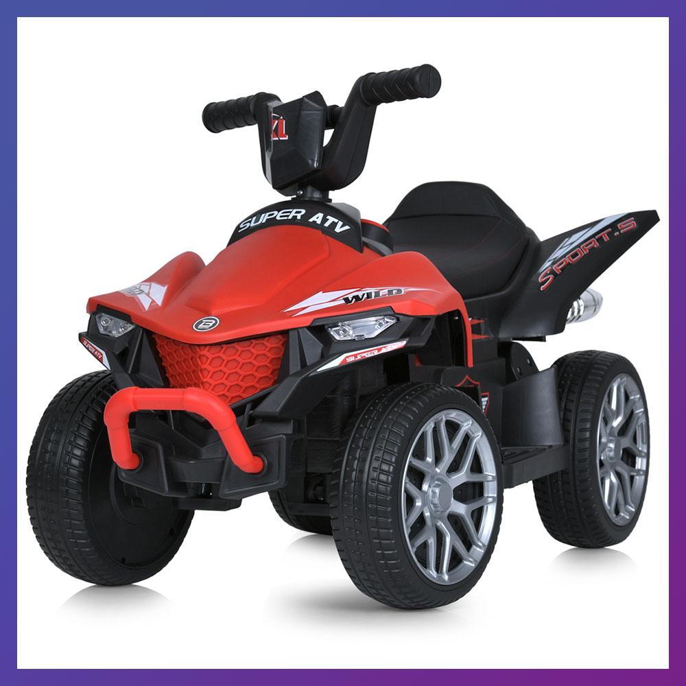 Дитячий електроквадроцикл на акумуляторі Bambi Racer M 5730 для дітей 3-8 років Червоний