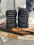 Жіночі черевики Lonza демісезонні чорні шкіряні, фото 4