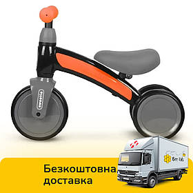 Біговел дитячий QPLAY( колеса EVA, регульоване кермо) Sweetie Orange