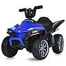 Дитячий електроквадроцикл на акумуляторі Bambi Racer M 5730 для дітей 3-8 років Синій, фото 3